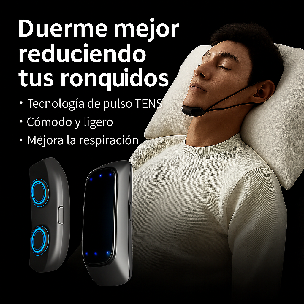 Dispositivo Inteligente Anti Ronquidos Pro - Silence One™